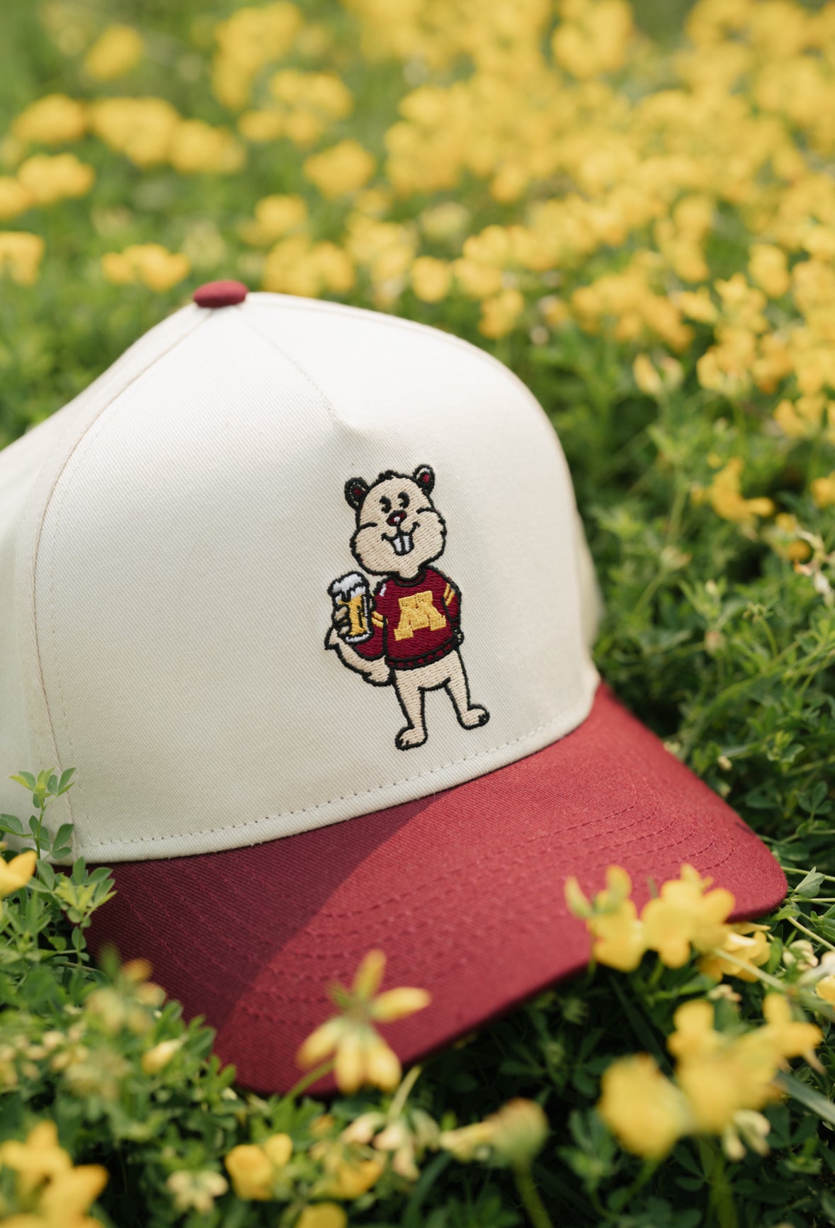5-Panel Two-Tone Hat